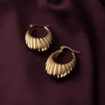 Bold dome earrings