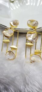Druzy stone earrings