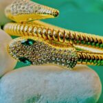 Crystal snake bracelet