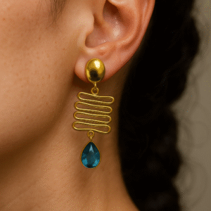 Zigzag earrings